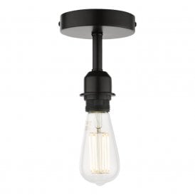 SF0122 Semi Flush Suspension Bracket Matt Black