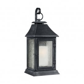 SHEPHERD Parisian style replica gas lantern outdoor wall light - extra large