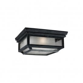 SHEPHERD traditional flush mounted porch ceiling light