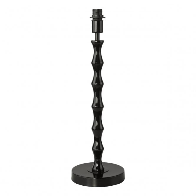 Siyanda Table Lamp Satin Black (Base Only)
