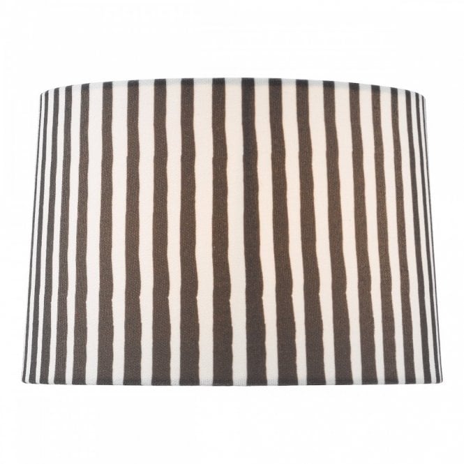 Sosa Black Cotton Tapered Drum Shade 22cm