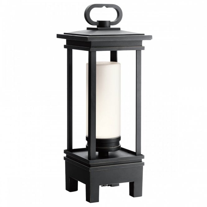 SOUTH HOPE LED portable bluetooth speaker lantern in rubbed bronze