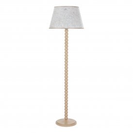 taupe gloss floor lamp