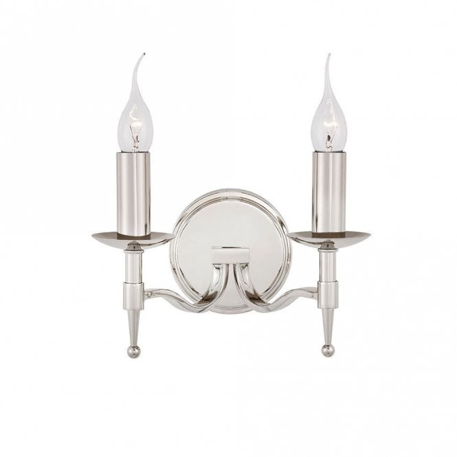 STANFORD traditional double nickel wall light