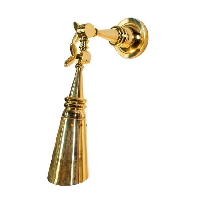 STEAMER Double Adjustable Wall Spot Light Polished Brass