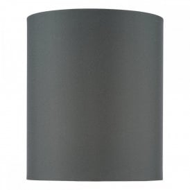 Grey Cotton Cylinder Shade