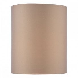 Taupe Cotton Cylinder Shade
