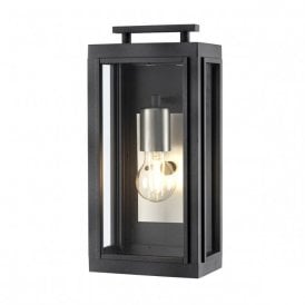 SUTCLIFFE 1 Light Outdoor Wall Lantern | Aged Zinc