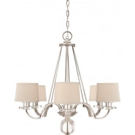 SUTTON PLACE modern Art Deco style chandelier