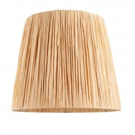 Tapered Shade in Raffia - 30cm