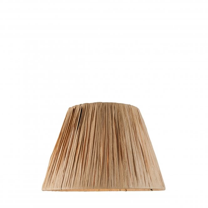 Tapered Shade In Raffia - 32cm 