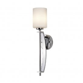TAYLOR Deco style LED bathroom wall sconce IP44