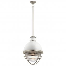 Tollis natural brass pendant