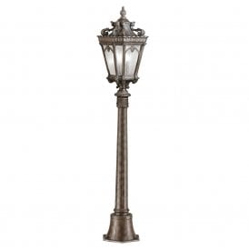 TOURNAI traditional Victorian Gothic half size garden lamp post - medium