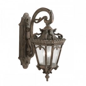 TOURNAI traditional Victorian Gothic style garden wall lantern - extra large