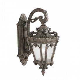 TOURNAI traditional Victorian Gothic style garden wall lantern - medium