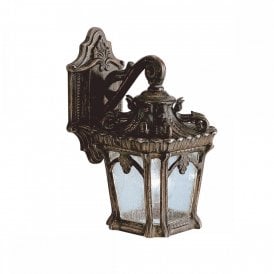 TOURNAI traditional Victorian Gothic style garden wall lantern - small