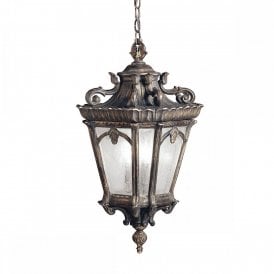 TOURNAI Victorian Gothic style hanging porch light - extra large