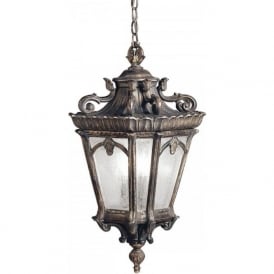 TOURNAI Victorian Gothic style hanging porch light - extra large
