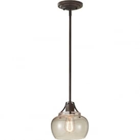 URBAN RENEWAL industrial style mini rustic iron ceiling pendant light