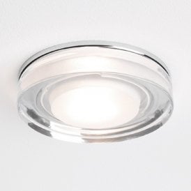 VANCOUVER IP65 circular bathroom shower downlight - mains voltage