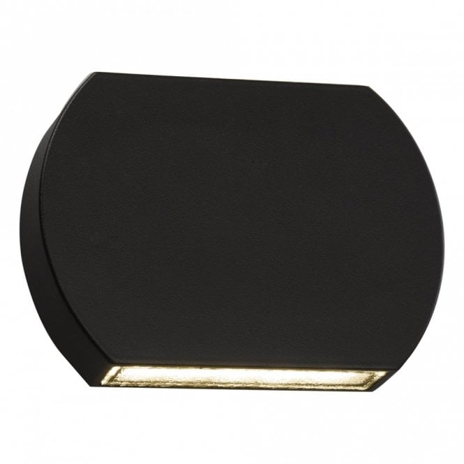 VULCAN modern outdoor LED wall washer light light in dark gun metal grey