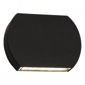 VULCAN modern outdoor LED wall washer light light in dark gun metal grey