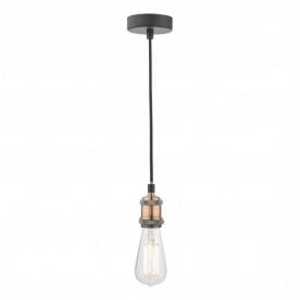 WACO E27 Suspension Antique Copper Matt Black