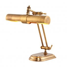 WINCHESTER solid brass traditional desk light