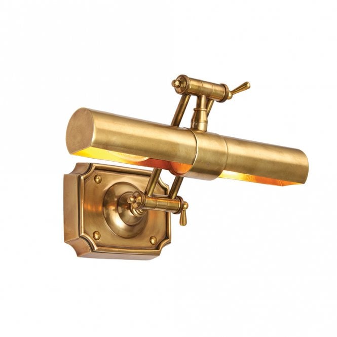 WINCHESTER traditional solid brass picture light - small