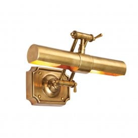 WINCHESTER traditional solid brass picture light - small