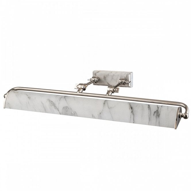 Winchfield Large 4lt White Marble Effect Picture Light
