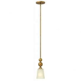 ZELDA vintage brass mini ceiling pendant light