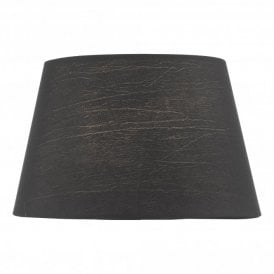 ZIRA Black Faux Silk Candle Clip Shade 18cm