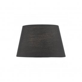 ZIRA Black Faux Silk Candle Clip Shade 18cm