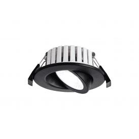 Zuri Adjustable Downlight in Matte Black